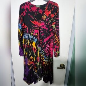 Tie dye dress